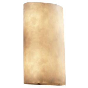 Clouds Cylinder Wall Sconce by Justice Design Group - Starlight Lighting USA and Canada